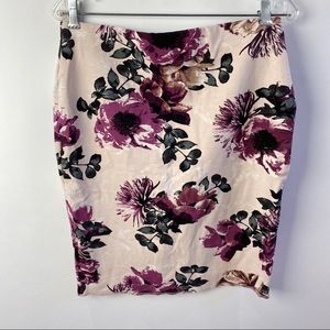 Le Chateau floral skirt